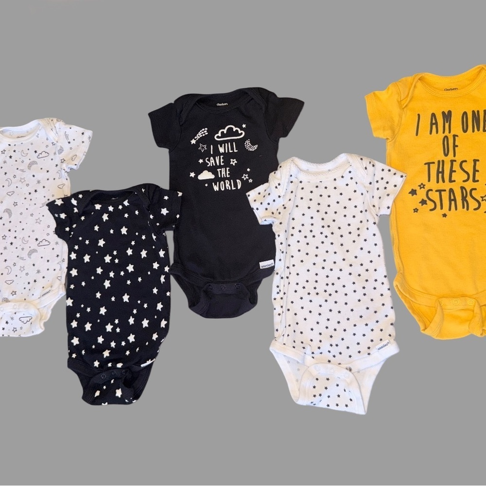 Carter's Baby Girl Bodysuit Bundle | 15 Pieces | 3-6 Months | Like New - Picture 2 of 9